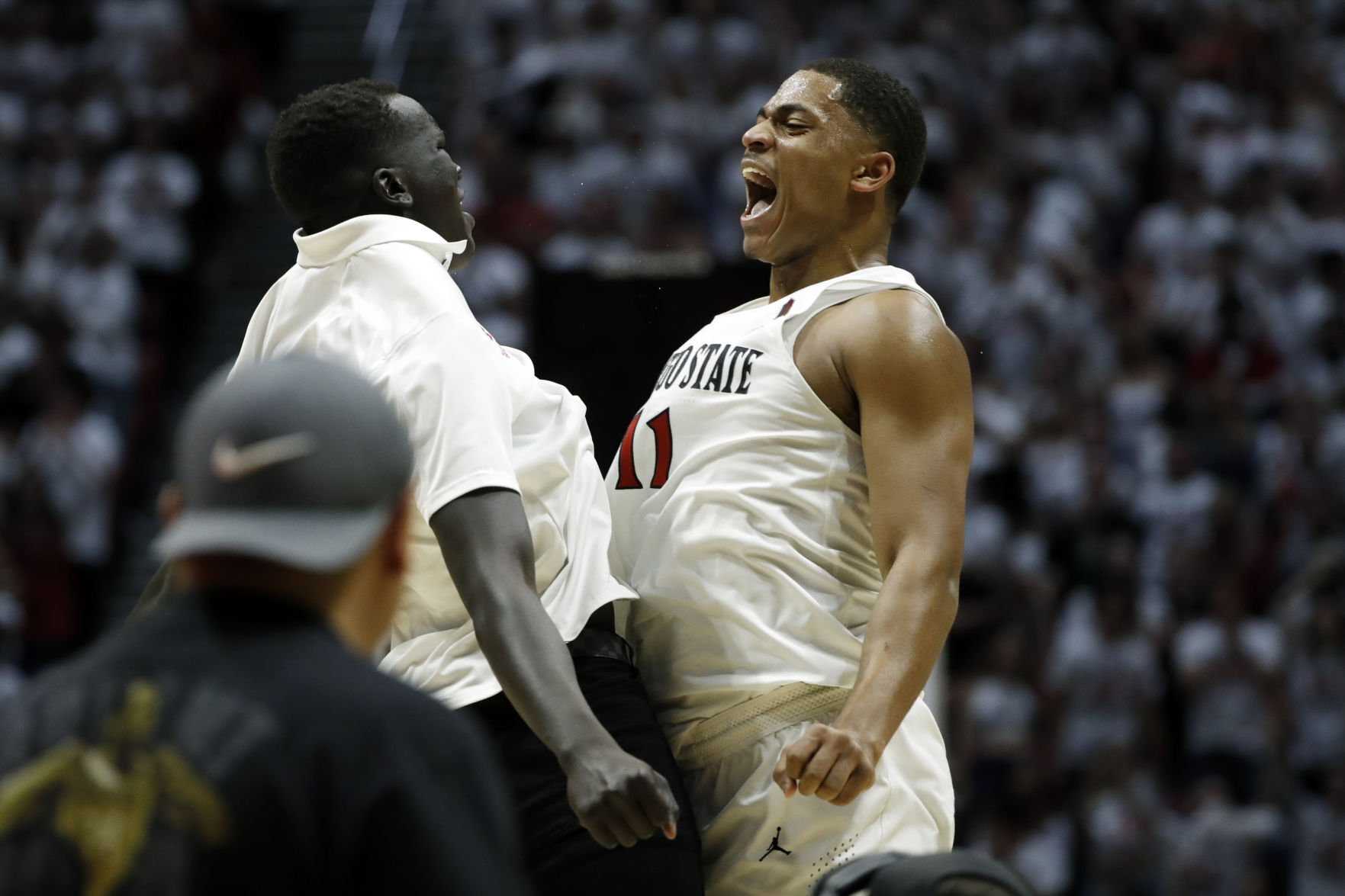 APTOPIX Utah St San Diego St Basketball